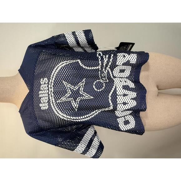 NWT - Post Malone Dallas Cowboys Double Jersey Navy Unisex XXL RARE - Picture 1 of 4